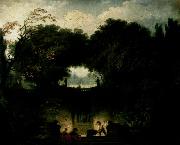 Jean Honore Fragonard Der Garten der Villa d'Este oil painting